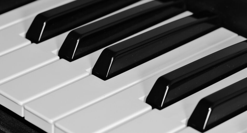 Piano keys