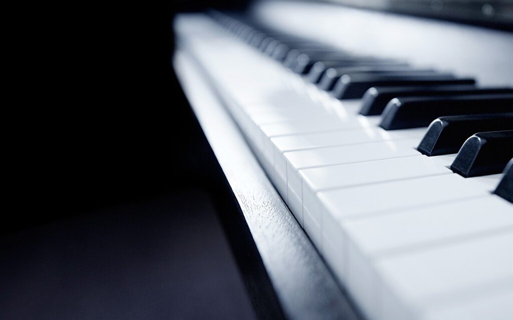 Piano keys